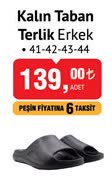 Kalın Taban Terlik Erkek image