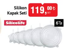 Silicolife Silikon Kapak Seti 6'lı image