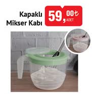 Kapaklı Mikser Kabı image