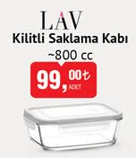 Lav Kilitli Saklama Kabı 800 cc image