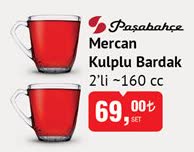 Paşabahçe Mercan Kulplu Bardak 2'li -160 cc image
