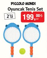 Piccolo Mondi Oyuncak Tenis Set 2'li image