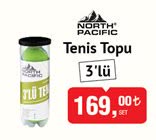 North Pacific Tenis Topu 3'lü image