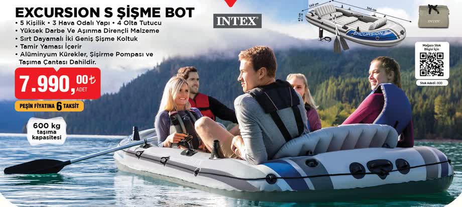 Intex Excursion S Şişme Bot 600kg image
