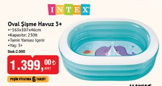 Intex Oval Şişme Havuz image