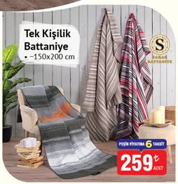 Tek Kişilik Battaniye image