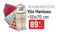MAISONETTE Yüz Havlusu image
