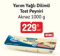 Yarım Yağlı Dilimli Tost Peyniri image