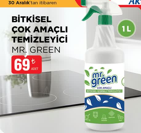 BİTKİSEL ÇOK AMAÇLI TEMİZLEYİCİ MR. GREEN image