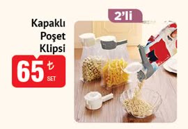Kapaklı Poşet Klipsi image
