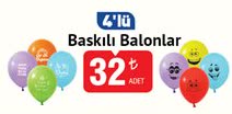 Baskılı Balonlar image