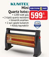 Kumtel Mini Quartz Isıtıcı image