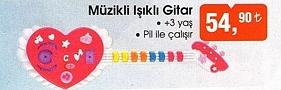 Müzikli Işıklı Gitar image
