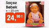 Saçsız Bebek 23 cm image