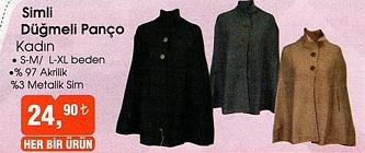Simli Düğmeli Panço image