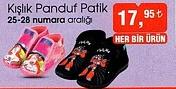 Kışlık Panduf Patik 25-28 Numara Aralığı image