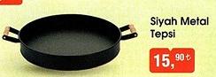 Siyah Metal Tepsi image
