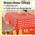 Ekose Masa Örtüsü 140x160 cm image