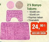 2'li Banyo Takımı 50x80 cm image