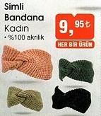 Simli Bandana Kadın image