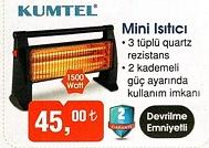 Kumtel Mini Isıtıcı 1500 W image