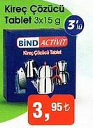 Bind Activit Kireç Çözücü Tablet 3x15 g image