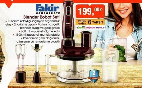 Fakir Blender Robot Seti image