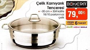 Bonera Çelik Karnıyarık Tenceresi image