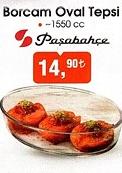 Paşabahçe Borcam Oval Tepsi 1550 cc image