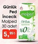 Molped 30 Adet Günlük Ped İncecik image