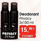 Privacy Deodorant 2x150 ml image