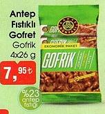 Gofrik 4x26 g Antep Fıstıklı Gofret image