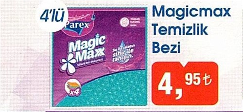 Parex Magicmax 4'lü Temizlik Bezi image