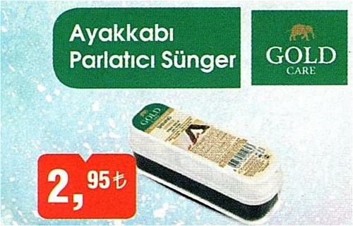 Gold Care Ayakkabı Parlatıcı Sünger image