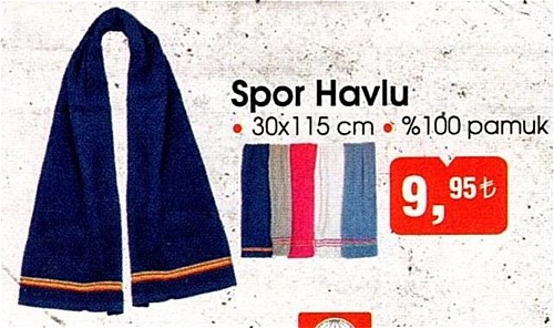 Spor Havlu 30x115 cm image