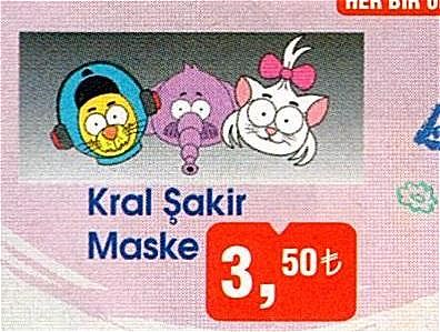 Kral Şakir Maske image