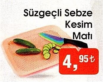 Süzgeçli Sebze Kesim Matı image