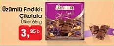 Ülker Üzümlü Fındıklı Çikolata 65 g image