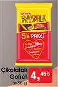 Ülker Çikolatalı Gofret 5x36 g image