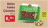 Kahve Dünyası Bütün Fıstıklı Çikolata 100 g image