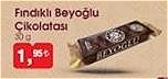 Kahve Dünyası Fındıklı Beyoğlu Çikolatası 30 g image