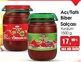Yurdum Acı/Tatlı Biber Salçası 1500 g image