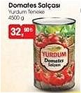 Yurdum Domates Salçası Teneke 4500 g image
