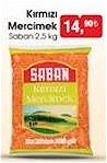 Saban Kırmızı Mercimek 2,5 kg image