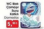 Domestos Wc Blok Çamaşır Suyu Katkılı  image