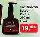 Kod 8 Tıraş Sonrası Losyon 250 ml Erkek image