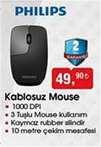 Philips Kablosuz Mouse  image