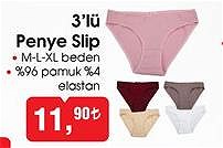 Comfort Family 3'lü Penye Slip image