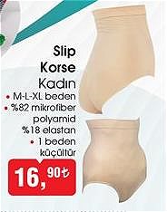 Slip Korse Kadın image