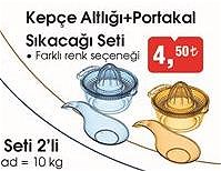 Kepçe Altlığı+Portakal Sıkacağı Seti image